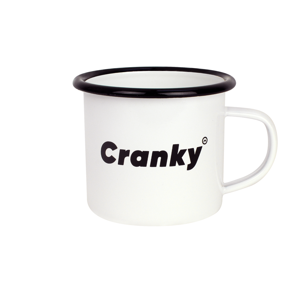 Riding Moody Enamel Cup