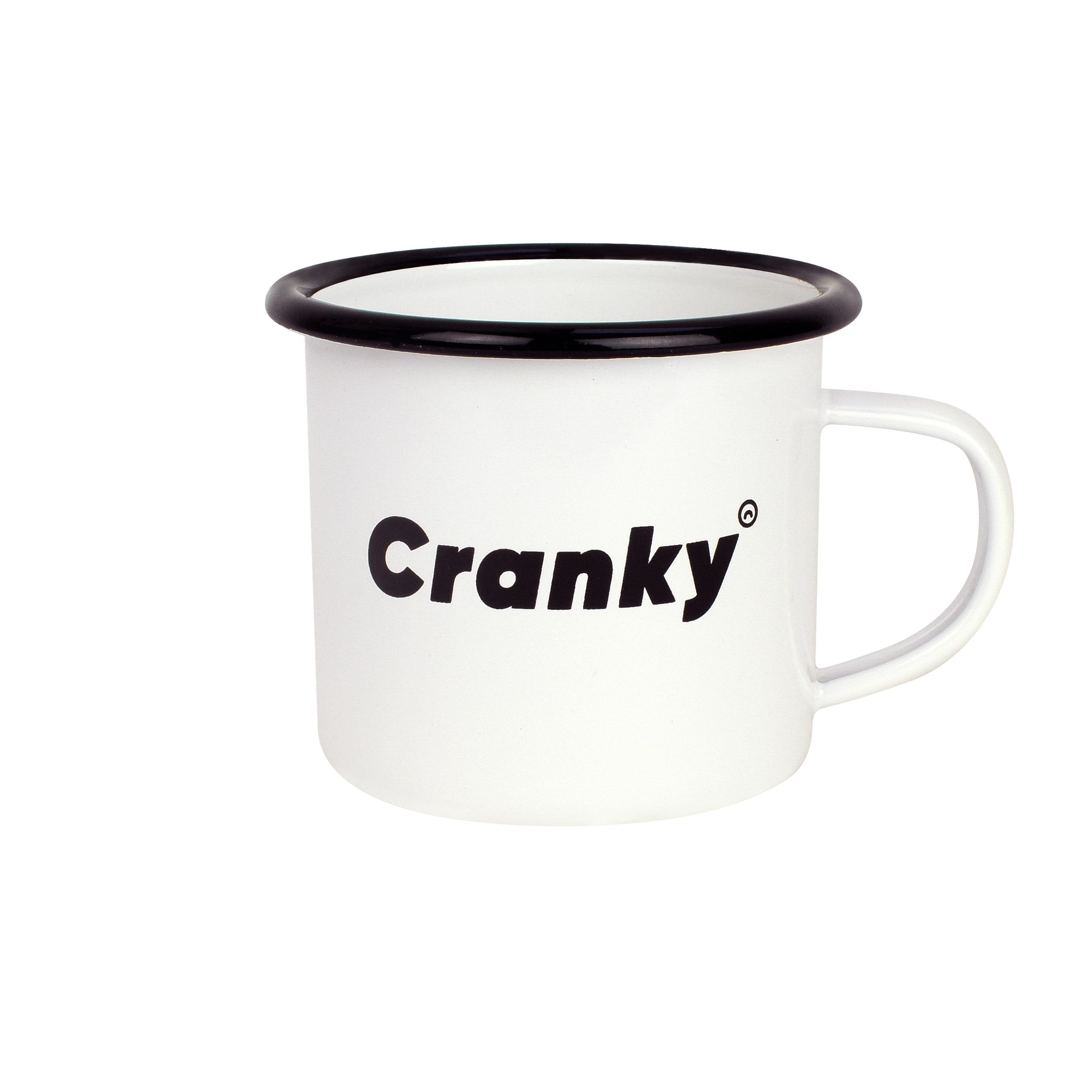 Riding Moody Enamel Cup
